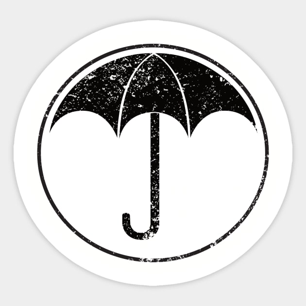 Umbrella Academy Logo Sticker by geekers25